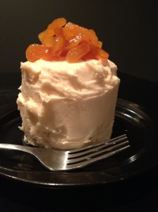 Apricot Buttercream Cake for 1 